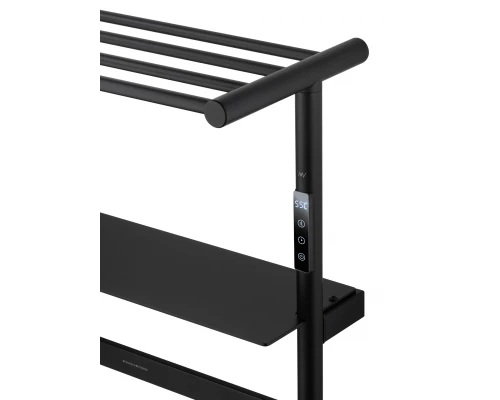 Полотенцесушитель электрический WONZON & WOGHAND DÜSSELDORF, Черный матовый (WW-A208-MB)