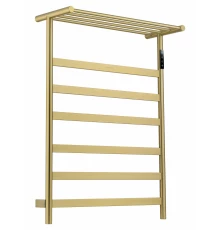 Полотенцесушитель электрический WONZON & WOGHAND ESSEN, Брашированное золото (WW-A403-BG)