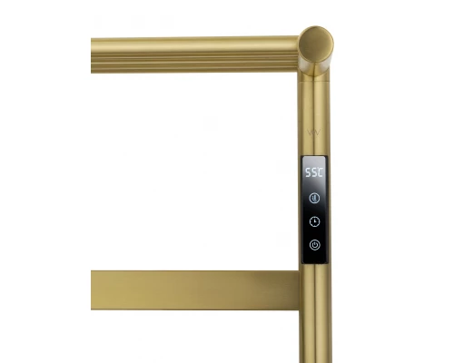 Полотенцесушитель электрический WONZON & WOGHAND ESSEN, Брашированное золото (WW-A403-BG)