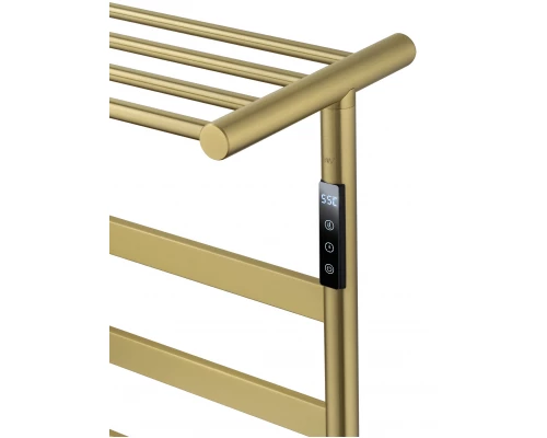 Полотенцесушитель электрический WONZON & WOGHAND ESSEN, Брашированное золото (WW-A403-BG)