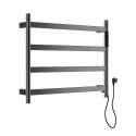Полотенцесушитель электрический WONZON & WOGHAND ESSEN, Темный графит (WW-A404-GM)