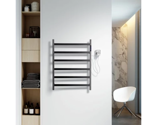 Полотенцесушитель электрический WONZON & WOGHAND ESSEN, Темный графит (WW-A405-GM)