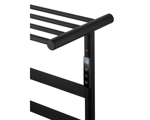 Полотенцесушитель электрический WONZON & WOGHAND ESSEN, Черный матовый (WW-A403-MB)