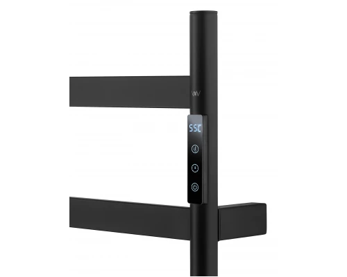 Полотенцесушитель электрический WONZON & WOGHAND ESSEN, Черный матовый (WW-A405-MB)