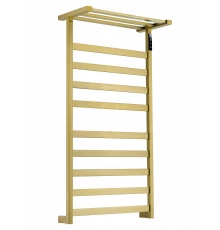 Полотенцесушитель электрический WONZON & WOGHAND FRANKFURT, Брашированное золото (WW-1029-BG)