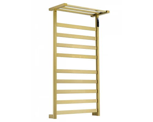 Полотенцесушитель электрический WONZON & WOGHAND FRANKFURT, Брашированное золото (WW-1029-BG)