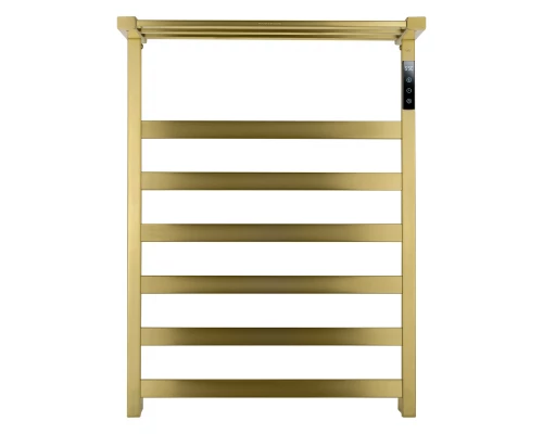 Полотенцесушитель электрический WONZON & WOGHAND FRANKFURT, Брашированное золото (WW-A1026-BG)