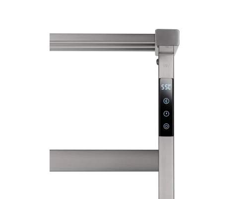 Полотенцесушитель электрический WONZON & WOGHAND FRANKFURT, Брашированный никель (WW-A1026-BR)