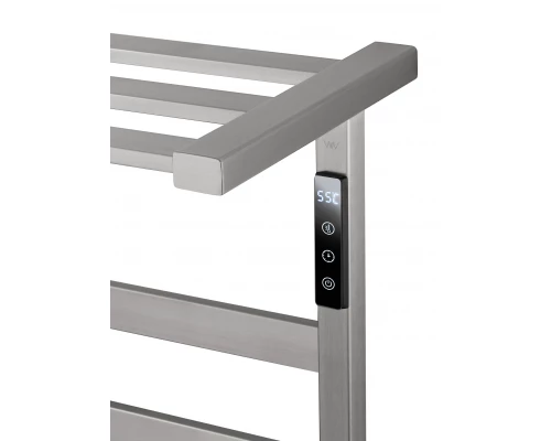 Полотенцесушитель электрический WONZON & WOGHAND FRANKFURT, Брашированный никель (WW-A1026-BR)