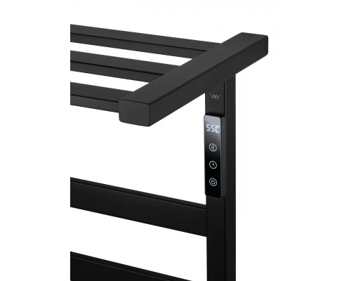 Полотенцесушитель электрический WONZON & WOGHAND FRANKFURT, Черный матовый (WW-1029-MB)