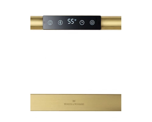 Полотенцесушитель электрический WONZON & WOGHAND KÖLN, Брашированное золото (WW-A6014-BG)