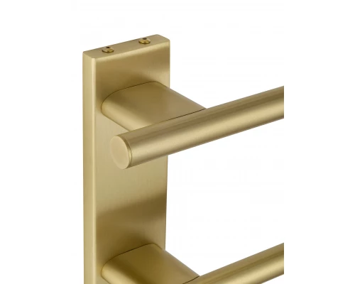 Полотенцесушитель электрический WONZON & WOGHAND NÜRNBERG, Брашированное золото (WW-AL342-BG)