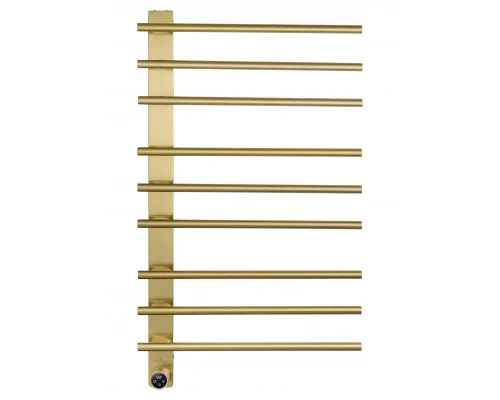 Полотенцесушитель электрический WONZON & WOGHAND NÜRNBERG, Брашированное золото (WW-AL349-BG)