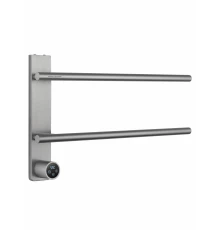 Полотенцесушитель электрический WONZON & WOGHAND NÜRNBERG, Брашированный никель (WW-AL342-BR)