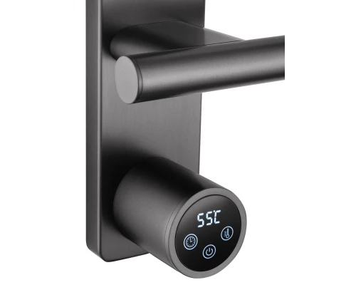 Полотенцесушитель электрический WONZON & WOGHAND NÜRNBERG, Темный графит (WW-AL342-GM)