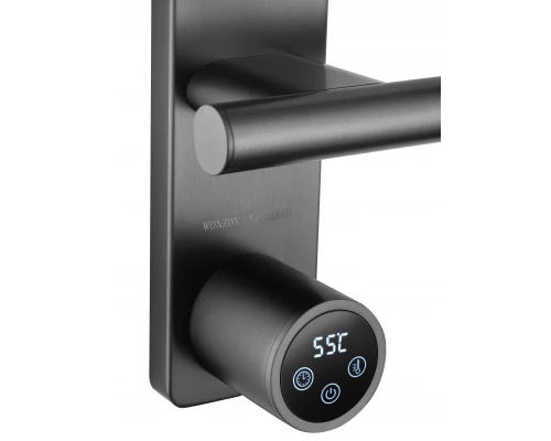 Полотенцесушитель электрический WONZON & WOGHAND NÜRNBERG, Темный графит (WW-AL344-GM)