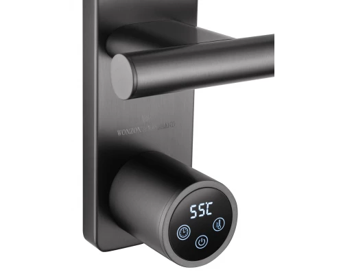 Полотенцесушитель электрический WONZON & WOGHAND NÜRNBERG, Темный графит (WW-AL349-GM)