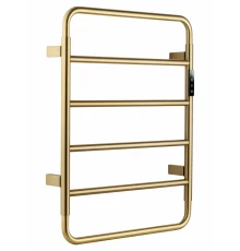 Полотенцесушитель электрический WONZON & WOGHAND WISMAR, Брашированное золото (WW-AL201-BG)