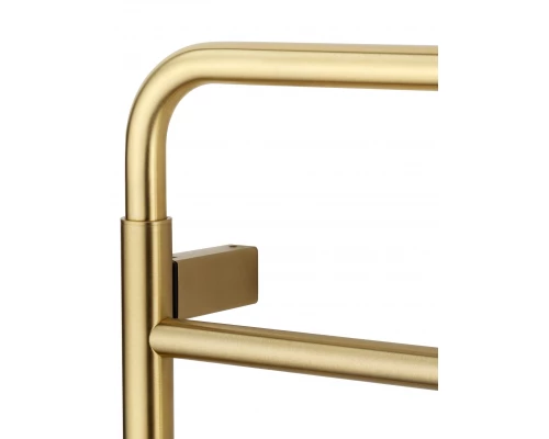 Полотенцесушитель электрический WONZON & WOGHAND WISMAR, Брашированное золото (WW-AL201-BG)