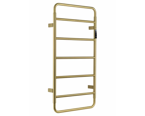 Полотенцесушитель электрический WONZON & WOGHAND WISMAR, Брашированное золото (WW-AL202-BG)