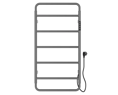 Полотенцесушитель электрический WONZON & WOGHAND WISMAR, Темный графит (WW-AL202-GM)