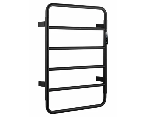 Полотенцесушитель электрический WONZON & WOGHAND WISMAR, Черный матовый (WW-AL201-MB)