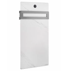 Полотенцесушитель электрический с каменной плитой Белый мрамор WONZON & WOGHAND STUTTGART, Темный графит (WW-A501-GM)