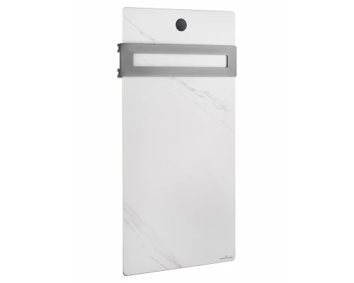Полотенцесушитель электрический с каменной плитой Белый мрамор WONZON & WOGHAND STUTTGART, Темный графит (WW-A501-GM)