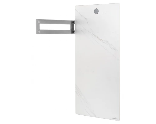 Полотенцесушитель электрический с каменной плитой Белый мрамор WONZON & WOGHAND STUTTGART, Темный графит (WW-A501-GM)