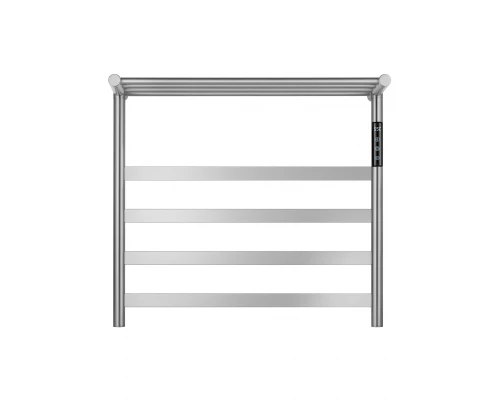 Полотенцесушитель электрический с полкой WONZON & WOGHAND ESSEN, Брашированный никель (WW-A402-BR)