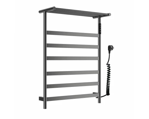 Полотенцесушитель электрический с полкой WONZON & WOGHAND ESSEN, Темный графит (WW-A403-GM)