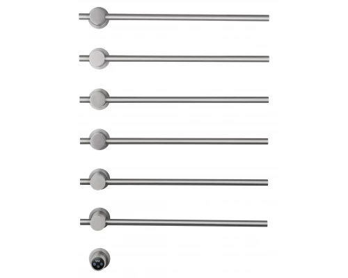 Полотенцесушитель электрический встраиваемый WONZON & WOGHAND BADEN, Брашированный никель (WW-AL366-BR)