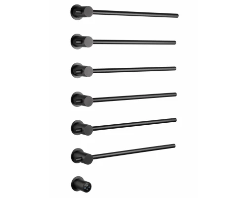 Полотенцесушитель электрический встраиваемый WONZON & WOGHAND BADEN, Темный графит (WW-AL366-GM)