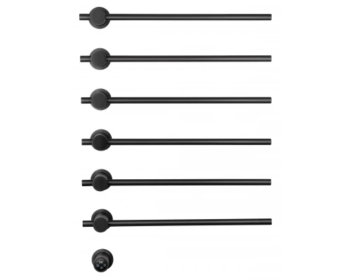 Полотенцесушитель электрический встраиваемый WONZON & WOGHAND BADEN, Темный графит (WW-AL366-GM)