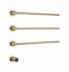 Полотенцесушитель электрический встраиваемый WONZON & WOGHAND DORTMUND, Брашированное золото (WW-A363-BG)