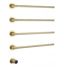 Полотенцесушитель электрический встраиваемый WONZON & WOGHAND DORTMUND, Брашированное золото (WW-A364-BG)