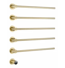 Полотенцесушитель электрический встраиваемый WONZON & WOGHAND DORTMUND, Брашированное золото (WW-A365-BG)