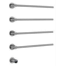 Полотенцесушитель электрический встраиваемый WONZON & WOGHAND DORTMUND, Брашированный никель (WW-A364-BR)