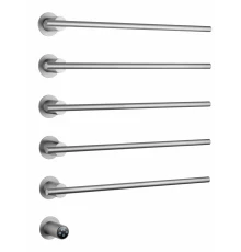 Полотенцесушитель электрический встраиваемый WONZON & WOGHAND DORTMUND, Брашированный никель (WW-A365-BR)