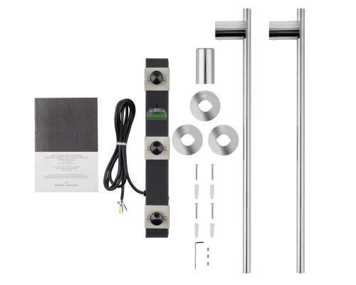 Полотенцесушитель электрический встраиваемый WONZON & WOGHAND DORTMUND, Хром (WW-A362-CR)