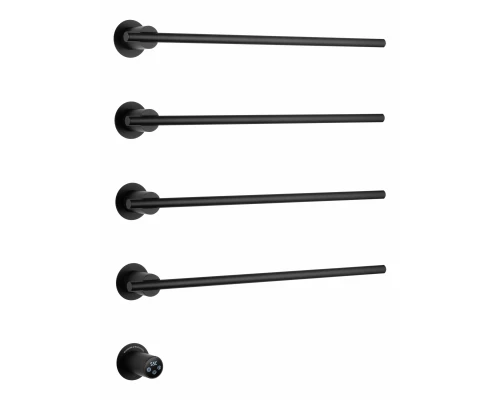 Полотенцесушитель электрический встраиваемый WONZON & WOGHAND DORTMUND, Черный матовый (WW-A364-MB)