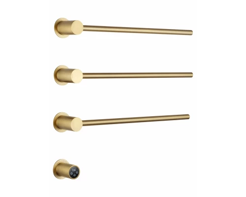 Полотенцесушитель электрический встраиваемый WONZON & WOGHAND HAMBURG, Брашированное золото (WW-AL313-BG)