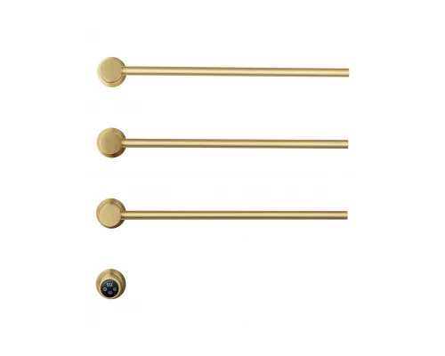 Полотенцесушитель электрический встраиваемый WONZON & WOGHAND HAMBURG, Брашированное золото (WW-AL313-BG)