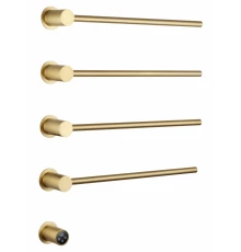 Полотенцесушитель электрический встраиваемый WONZON & WOGHAND HAMBURG, Брашированное золото (WW-AL314-BG)