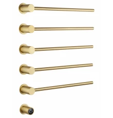 Полотенцесушитель электрический встраиваемый WONZON & WOGHAND HAMBURG, Брашированное золото (WW-AL315-BG)