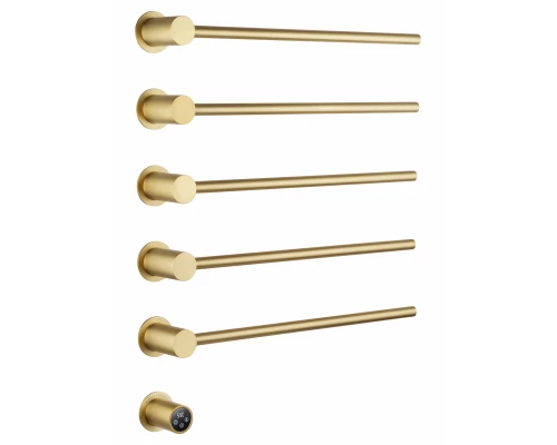 Полотенцесушитель электрический встраиваемый WONZON & WOGHAND HAMBURG, Брашированное золото (WW-AL315-BG)