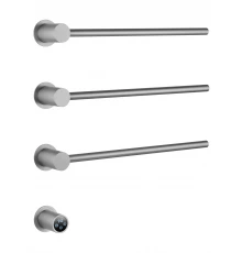 Полотенцесушитель электрический встраиваемый WONZON & WOGHAND HAMBURG, Брашированный никель (WW-AL313-BR)