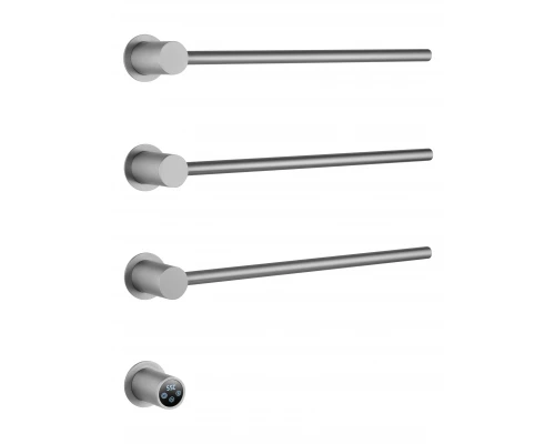 Полотенцесушитель электрический встраиваемый WONZON & WOGHAND HAMBURG, Брашированный никель (WW-AL313-BR)