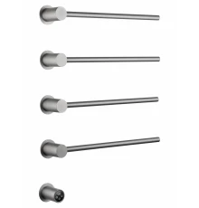 Полотенцесушитель электрический встраиваемый WONZON & WOGHAND HAMBURG, Брашированный никель (WW-AL314-BR)