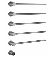 Полотенцесушитель электрический встраиваемый WONZON & WOGHAND HAMBURG, Брашированный никель (WW-AL315-BR)